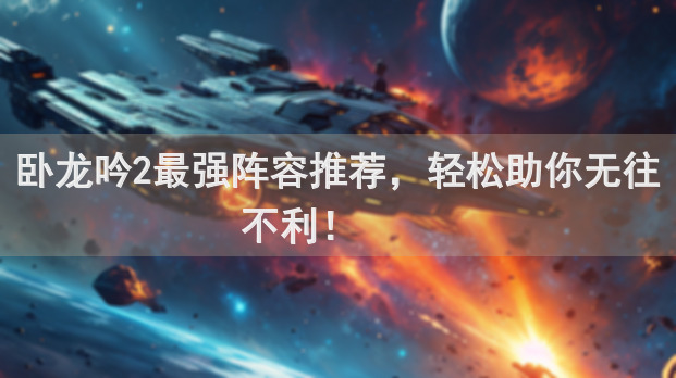 卧龙吟2最强阵容推荐，轻松助你无往不利！🚀🔥