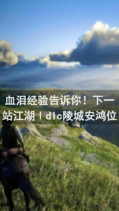 血泪经验告诉你！下一站江湖Ⅰdlc陵城安鸿位置必须收藏地点大盘点
